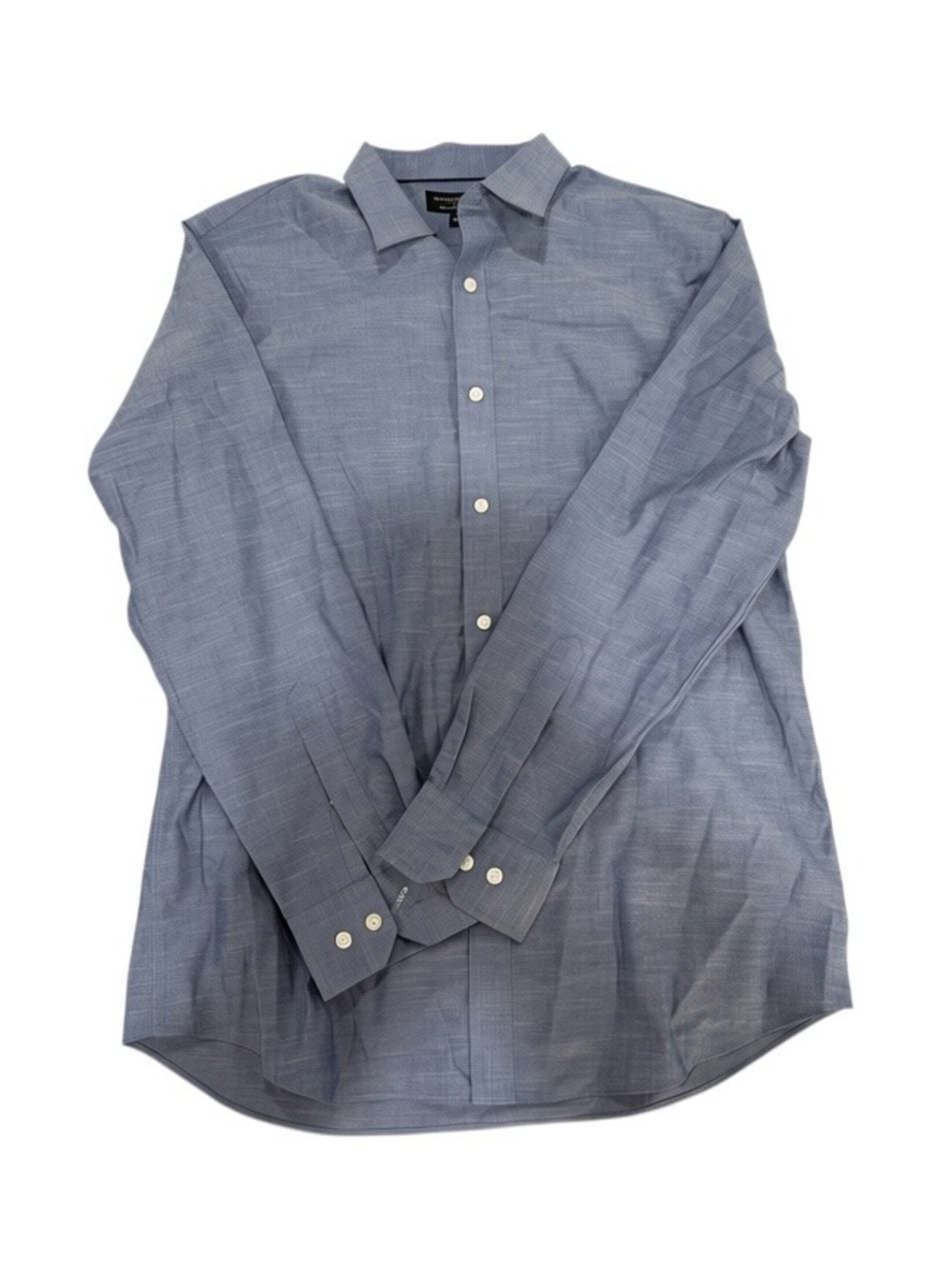 Banana Republic Light Blue Textured Dress Shirt